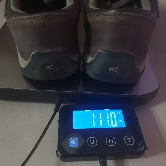 Keen Briggs Womens 9.5  Hiking Shoes Cascade Brown Leather Lace Up Walking - Picture 9 of 9